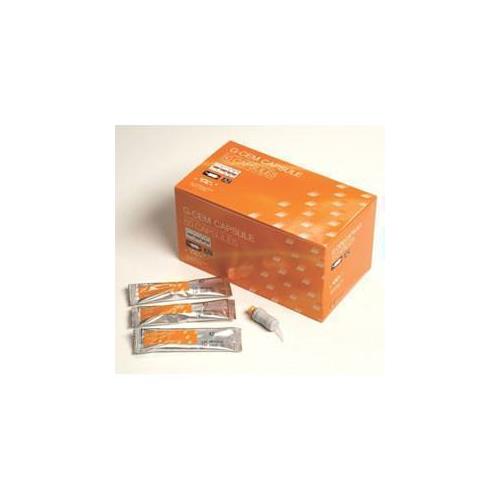 GC 003229 G-CEM Self Adhesive Resin Luting Cement Capsules 50/Pk Translucent EXP Feb 2023 GC 003229 G-CEM Self Adhesive Resin Luting Cement Capsules 50/Pk Translucent EXP Feb 2023